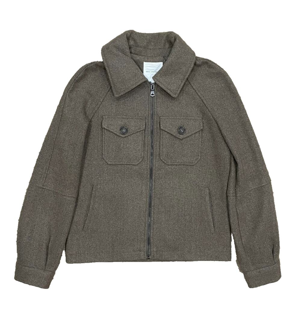 Avec Les Filles Anthropologie Utility Jacket Brown Full Zip Size XS $169 Cozy